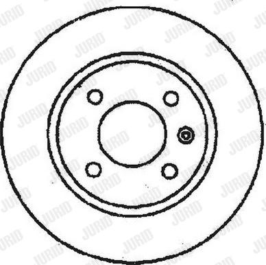 Jurid 561518J - Brake Disc autospares.lv