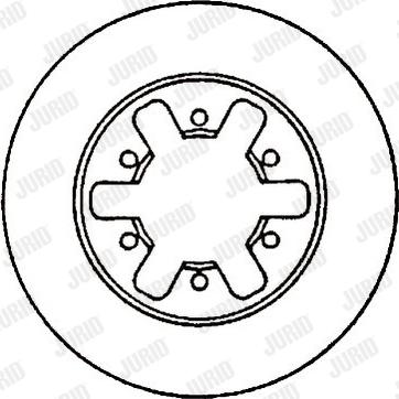 Jurid 561533J - Brake Disc autospares.lv