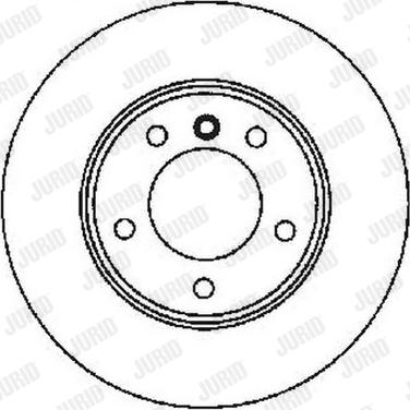 Jurid 561524J - Brake Disc autospares.lv