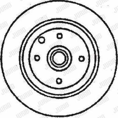 Jurid 561694JC - Brake Disc autospares.lv