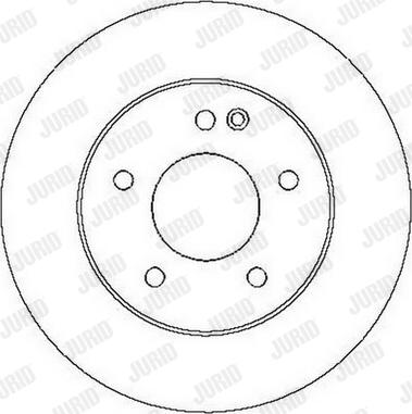 Jurid 561697J-1 - Brake Disc autospares.lv