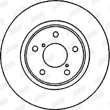 Jurid 561648J - Brake Disc autospares.lv