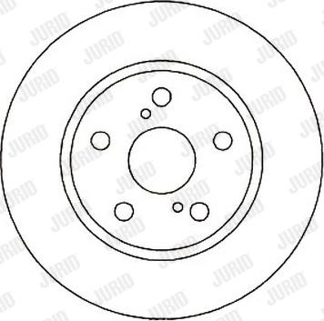 Jurid 561651J - Brake Disc autospares.lv