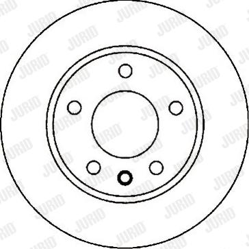 Jurid 561669J - Brake Disc autospares.lv