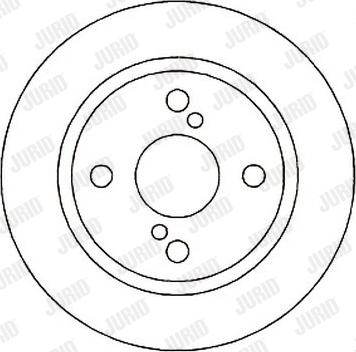 Jurid 561602J - Brake Disc autospares.lv