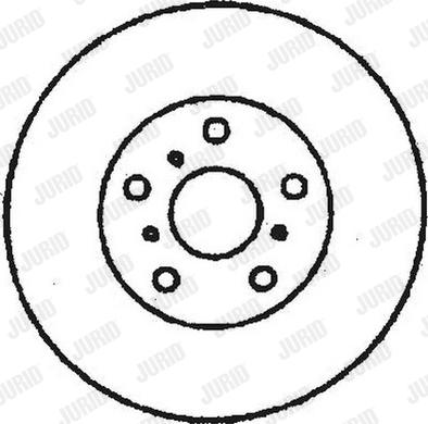 Jurid 561619J-1 - Brake Disc autospares.lv