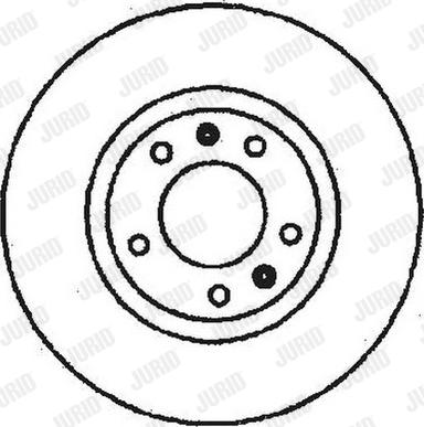 Jurid 561616JC - Brake Disc autospares.lv