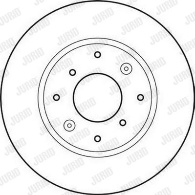 Jurid 561622JC - Brake Disc autospares.lv