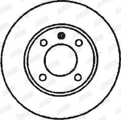 BENDIX 561507B - Brake Disc autospares.lv