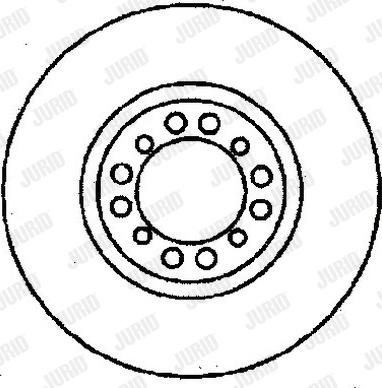 Jurid 561157J - Brake Disc autospares.lv