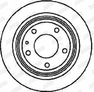 Jurid 561477J - Brake Disc autospares.lv