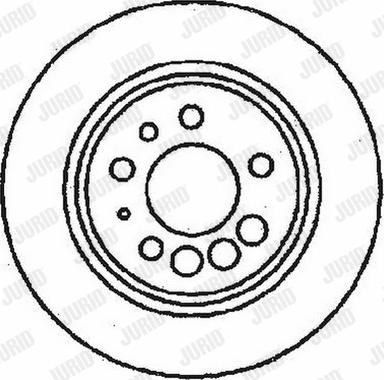 CAR BDR1597.10 - Brake Disc autospares.lv