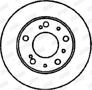 Jurid 561117J - Brake Disc autospares.lv