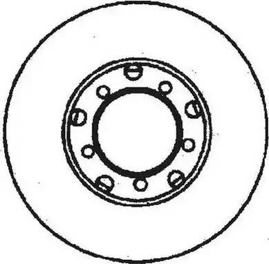 Jurid 561135J - Brake Disc autospares.lv