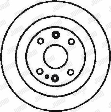 Jurid 561398J - Brake Disc autospares.lv