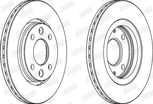 Jurid 561346JC - Brake Disc autospares.lv