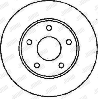 Jurid 561356J - Brake Disc autospares.lv