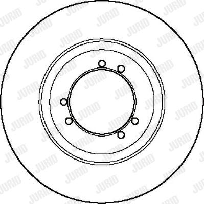 Jurid 561365J - Brake Disc autospares.lv