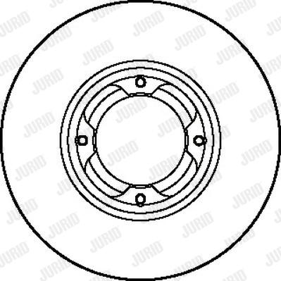 Jurid 561367J - Brake Disc autospares.lv