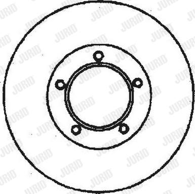 Jurid 561301JC - Brake Disc autospares.lv