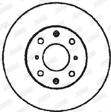 Jurid 561383JC-1 - Brake Disc autospares.lv