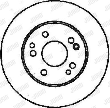 Jurid 561331J-1 - Brake Disc autospares.lv