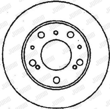 Jurid 561321J - Brake Disc autospares.lv