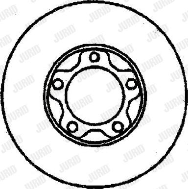 Jurid 561294J - Brake Disc autospares.lv