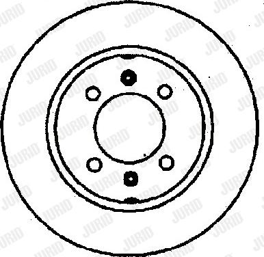 Jurid 561256J - Brake Disc autospares.lv