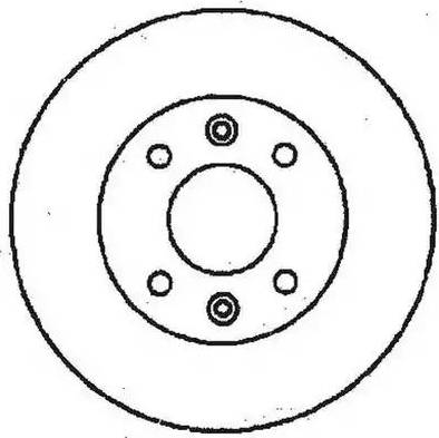 Jurid 561252J - Brake Disc autospares.lv