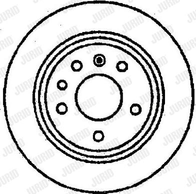 Jurid 561289J - Brake Disc autospares.lv