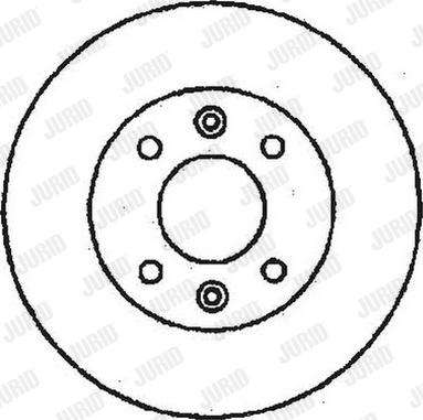 Jurid 561409JC-1 - Brake Disc autospares.lv