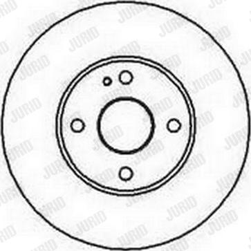 Jurid 561795J-1 - Brake Disc autospares.lv