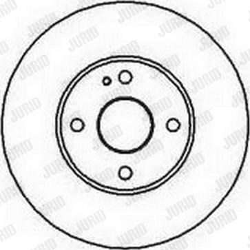 Jurid 561795J - Brake Disc autospares.lv