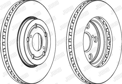 Jurid 561745J - Brake Disc autospares.lv