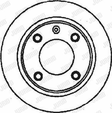 Motip VBD583 - Brake Disc autospares.lv