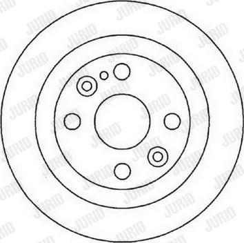 Jurid 561714JC-1 - Brake Disc autospares.lv