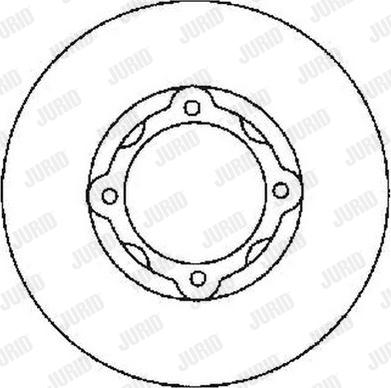 Jurid 561715J - Brake Disc autospares.lv