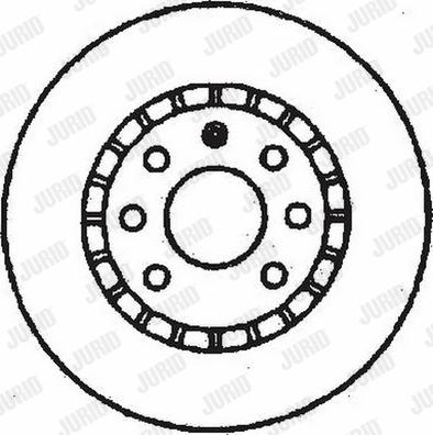 Jurid 561730J - Brake Disc autospares.lv