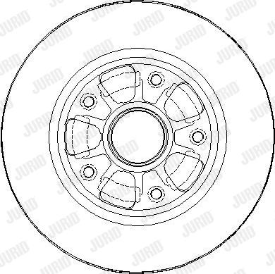 Jurid 563449JC-1 - Brake Disc autospares.lv