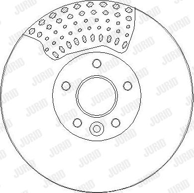 Jurid 563434JC-1 - Brake Disc autospares.lv