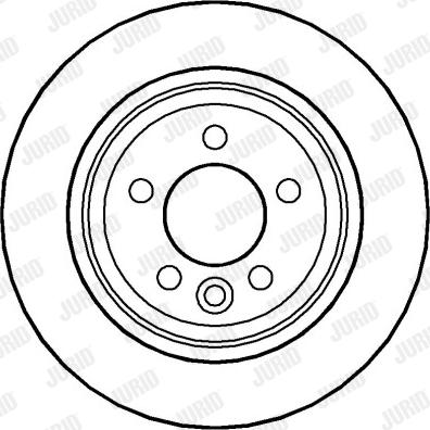 Jurid 563430J-1 - Brake Disc autospares.lv