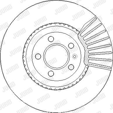 Jurid 563429JC-1 - Brake Disc autospares.lv