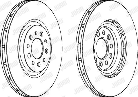 Jurid 563067JC-1 - Brake Disc autospares.lv