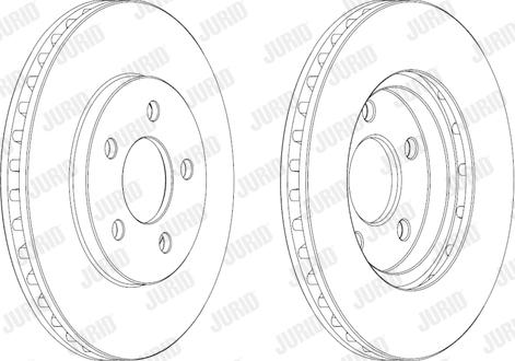 JP Group 5063100309 - Brake Disc autospares.lv