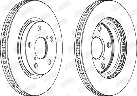 Jurid 563086JC - Brake Disc autospares.lv