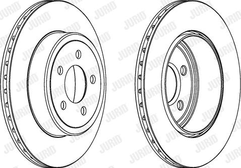 Jurid 563034JC-1 - Brake Disc autospares.lv