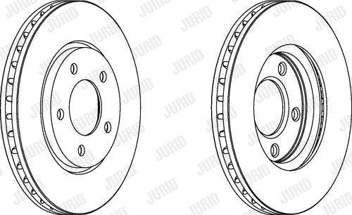 Jurid 563030JC - Brake Disc autospares.lv