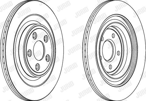 Jurid 563027JC - Brake Disc autospares.lv