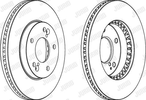 Lucas Electrical DF4292 - Brake Disc autospares.lv